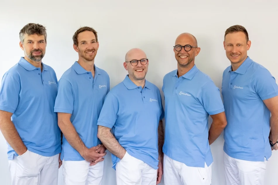 Team der Orthopädischen Praxisklinik Gräfelfing